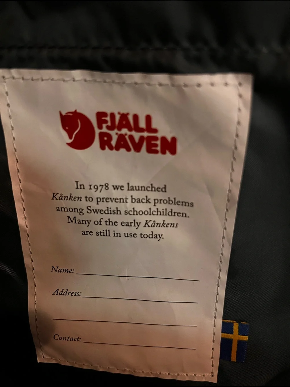Fjallraven Kånken Mini Super Grey Backpack Vinylon Adjustable Straps Outdoor